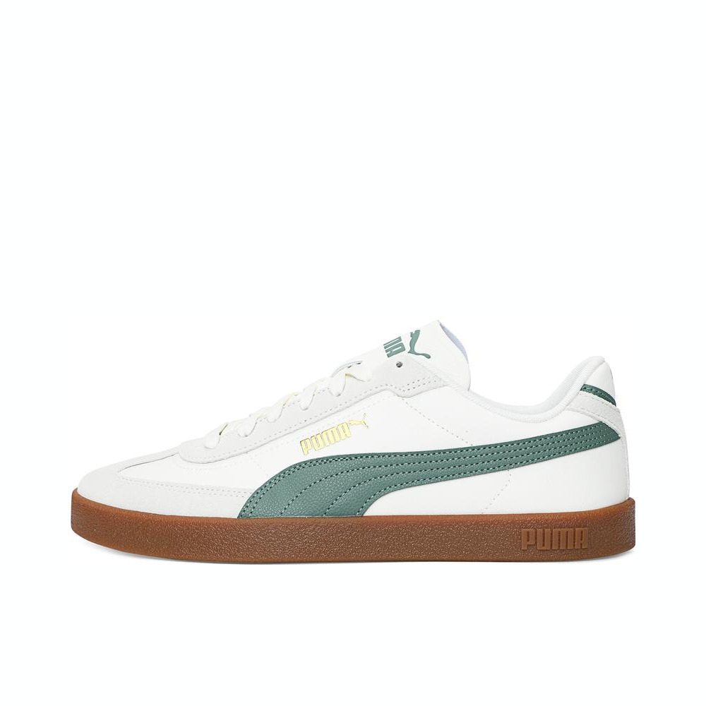 puma彪马2025中性中性-Puma Club II Era Canvas-白色-浅绿灰-金色CLUB40442801
