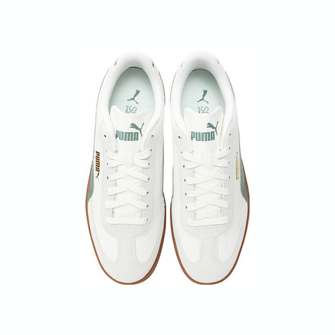 puma彪马2025中性中性-Puma Club II Era Canvas-白色-浅绿灰-金色CLUB40442801