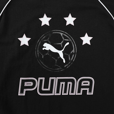 puma彪马2025中性中性-BEHIND THE GREEN SS Polo-黑色针织有领短T63307101