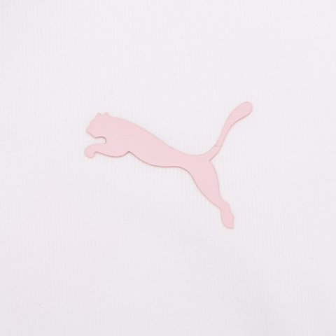 puma彪马2025女子女子-BEHIND THE GREEN SS V-Neck Tee W-彪马白针织无领短T63307302