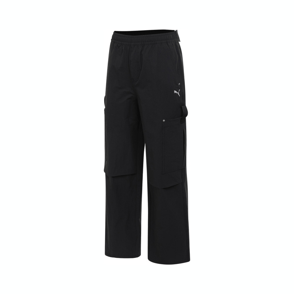 puma彪马2025女子女子-BOUNDLESS MOVES Cargo Pants W-黑色梭织长裤63313901