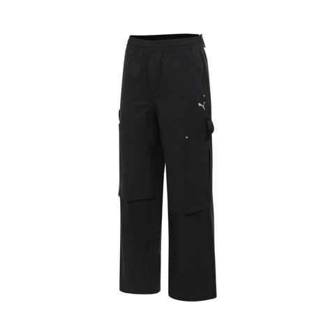 puma彪马2025女子女子-BOUNDLESS MOVES Cargo Pants W-黑色梭织长裤63313901