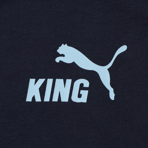 puma彪马2025中性中性-MCFC KING Tee-深藏青-浅蓝色梭织无领短T78269706