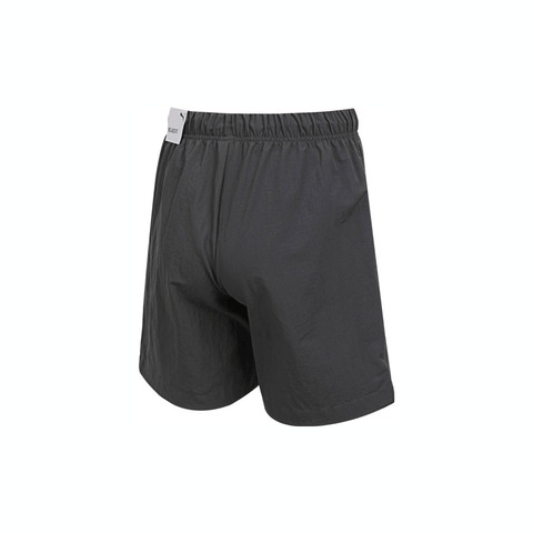 puma彪马2025男子男子-PRIME ESS Badge Woven Shorts-黄昏灰梭织短裤63487144