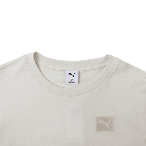 puma彪马2025男子男子-PRIME ESS Badge Tee-灰色针织无领短T63486805