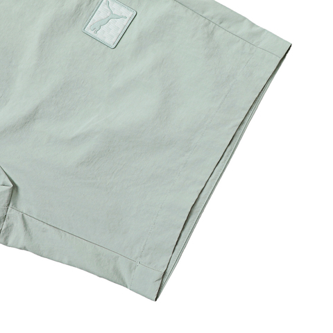 puma彪马2025男子男子-PRIME ESS Badge Woven Shorts-雾绿色梭织短裤63487174