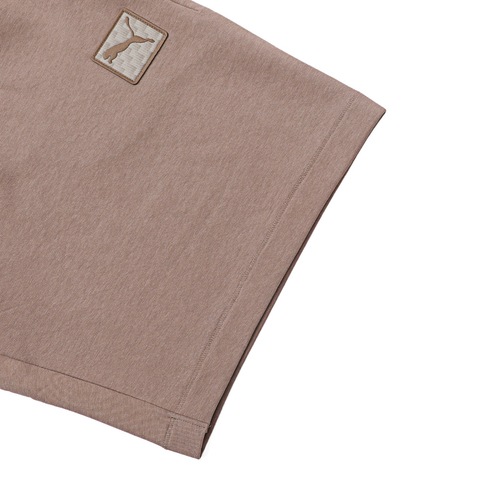 puma彪马2025男子男子-PRIME ESS Badge Shorts DK-灰褐色针织短裤63487079