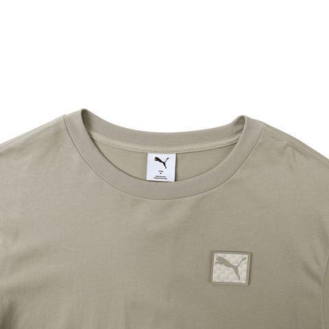 puma彪马2025男子男子-PRIME ESS Badge Tee-大理石灰针织无领短T63486868
