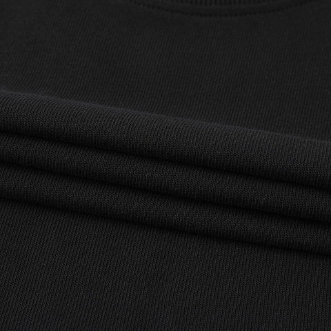 puma彪马2025中性中性-HAUS OF CLASSICS Oversized Shortsleeve Tee-黑色针织无领短T63156101