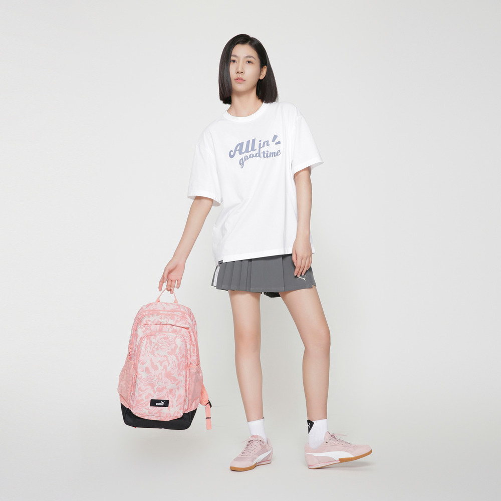 puma彪马2025中性中性-ALL IN GOOD TIME SS TEE LATE ADD-彪马白针织无领短T69299602