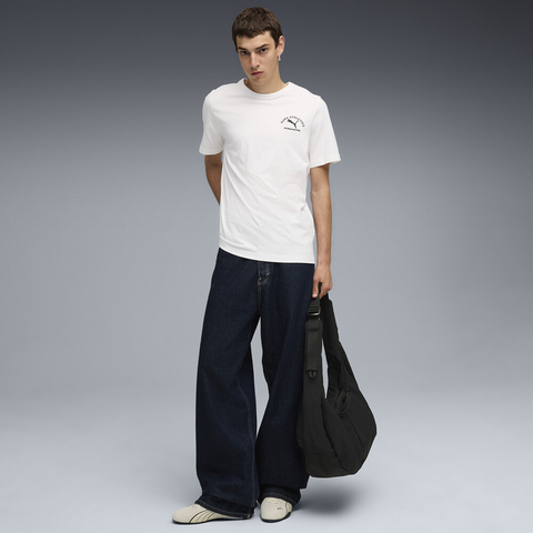 puma彪马2025男子男子-PUMA CLASS Graphic Tee-彪马白针织无领短T69293602