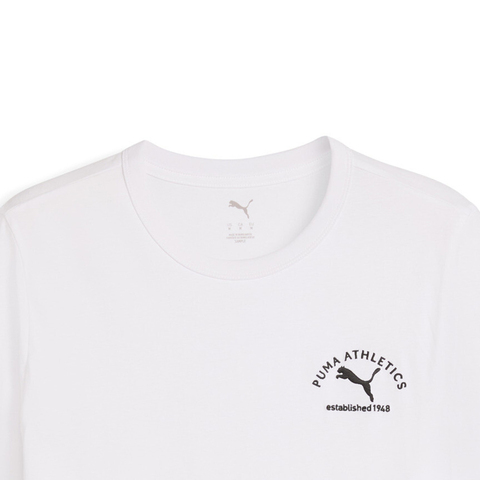 puma彪马2025男子男子-PUMA CLASS Graphic Tee-彪马白针织无领短T69293602