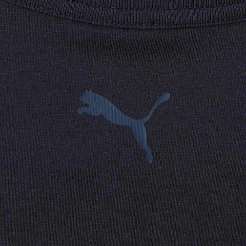 puma彪马2025中性中性-ALL IN GOOD TIME SS TEE LATE ADD-海军蓝针织无领短T69299616