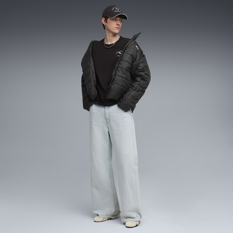 puma彪马2025男子男子-PUMA CLASS Graphic Tee-黑色针织无领短T69293601