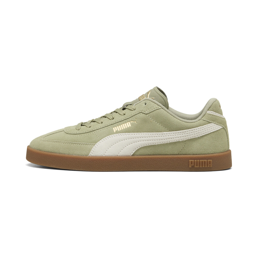 puma彪马2025中性中性-Puma Club II Era Suede-咖啡色-米白色CLUB40071724