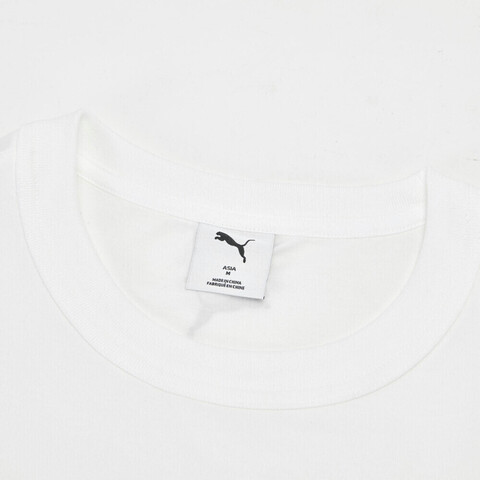 puma彪马2025男子男子-ALL IN GOOD TIME SS TEE FRONT-彪马白针织无领短T63479202