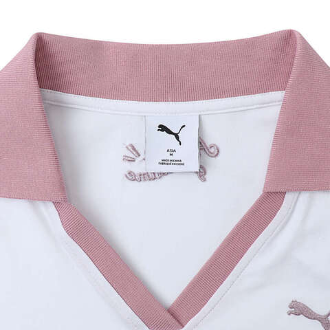 puma彪马2025女子女子-ALL IN GOOD TIME SS POLO W LATE ADD-彪马白针织有领短T69277402