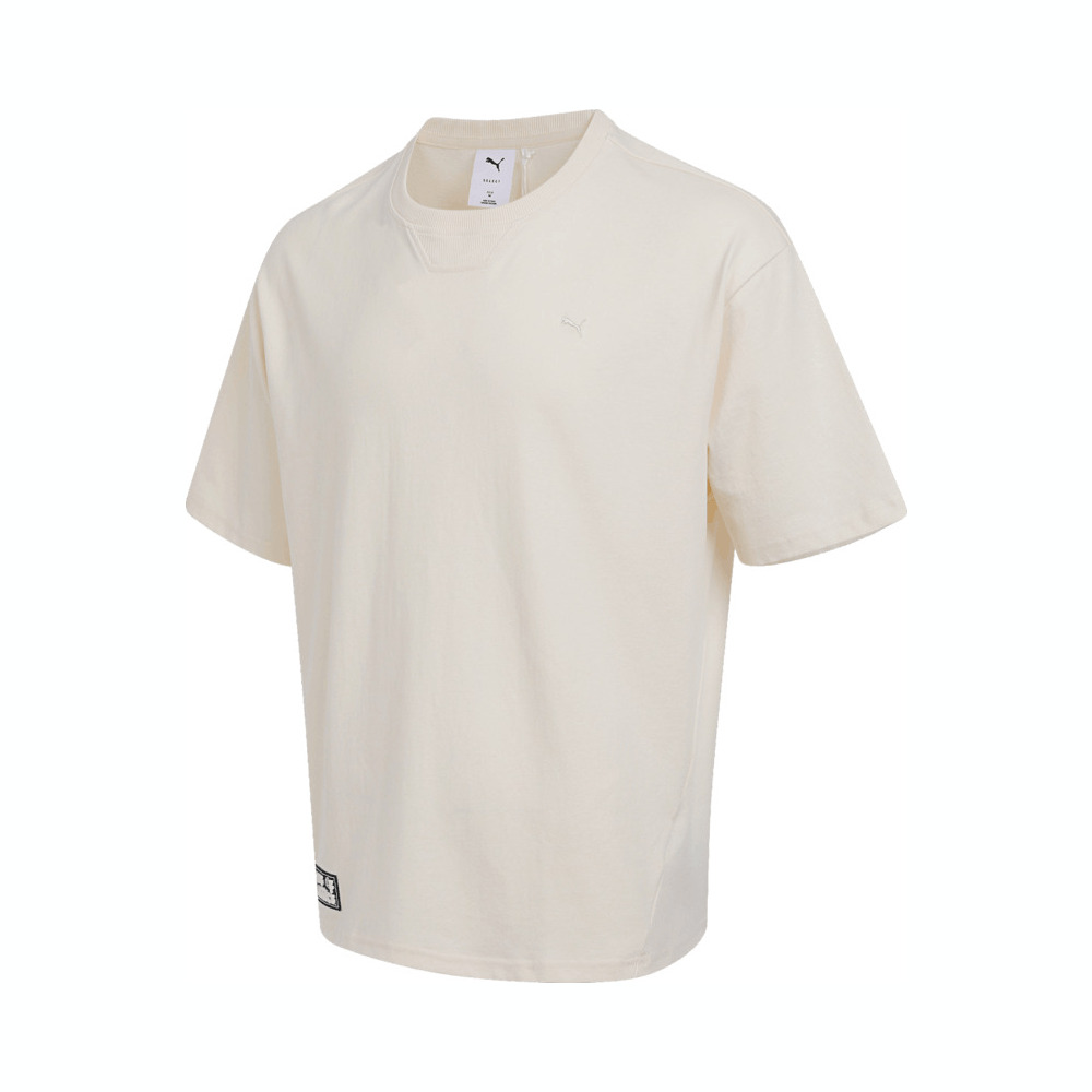 puma彪马2025中性中性-HAUS OF CLASSICS Shortsleeve Tee-杏仁糖色针织无领短T63155887