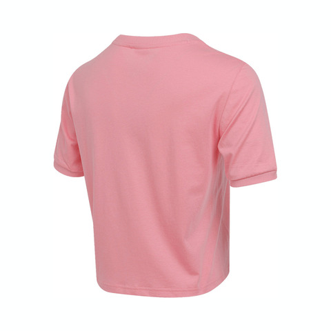 puma彪马2025女子女子-HAUS OF CLASSICS Shortsleeve Tee W-粉色针织无领短T63156427