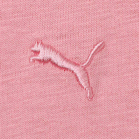 puma彪马2025女子女子-HAUS OF CLASSICS Shortsleeve Tee W-粉色针织无领短T63156427