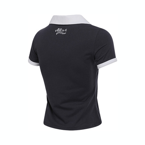 puma彪马2025女子女子-ALL IN GOOD TIME SS POLO W LATE ADD-海军蓝针织有领短T69277416