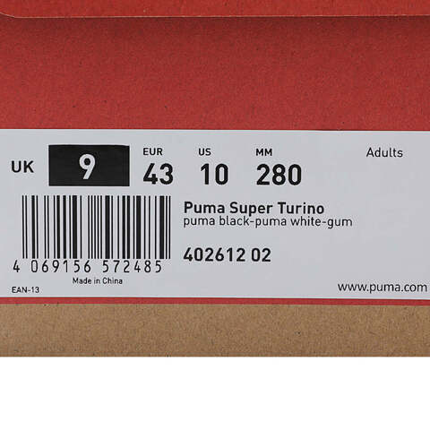 puma彪马2025中性中性-Puma Super Turino-黑色-彪马白-树胶色基础其他系列40261202
