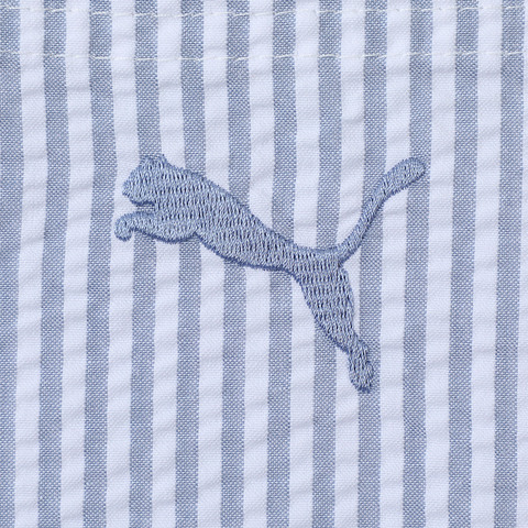 puma彪马2025男子男子-ALL IN GOOD TIME SS SHIRT-蓝灰色短袖衬衫63479492