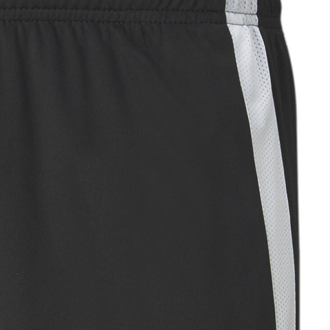 puma彪马2025男子男子-teamLIGA Shorts-黑色-彪马白针织短裤70492403