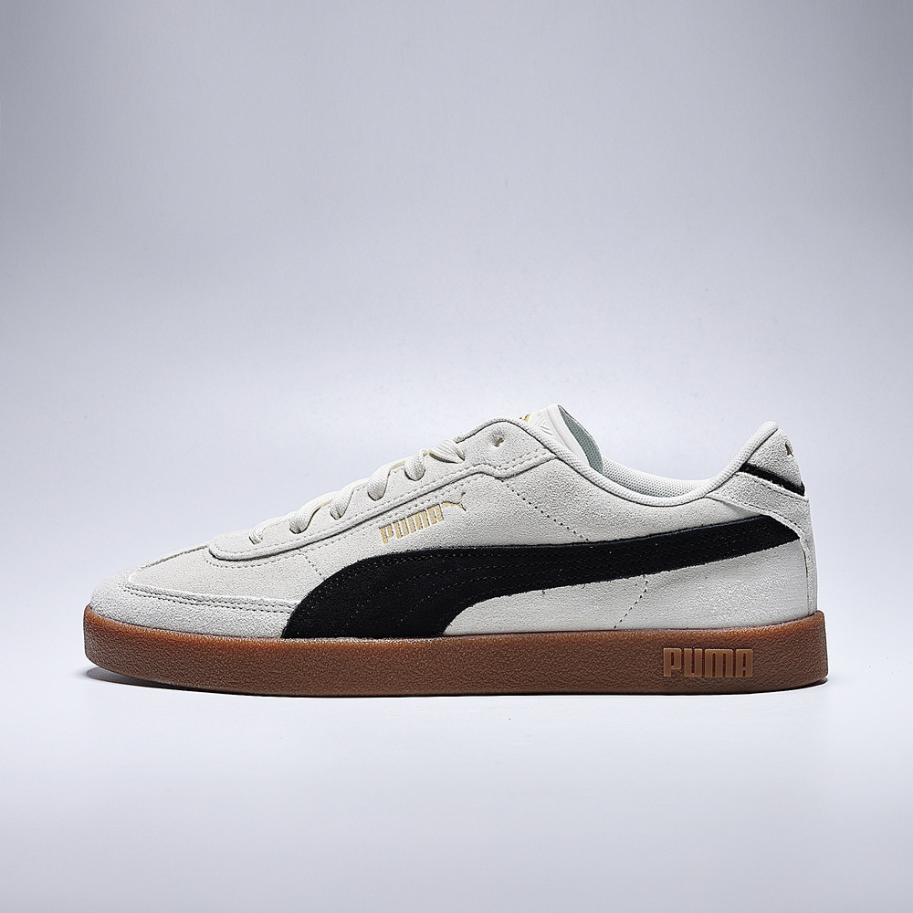 puma彪马2025中性中性-Puma Club II Era Suede-灰色-黑色-树胶色CLUB40071710