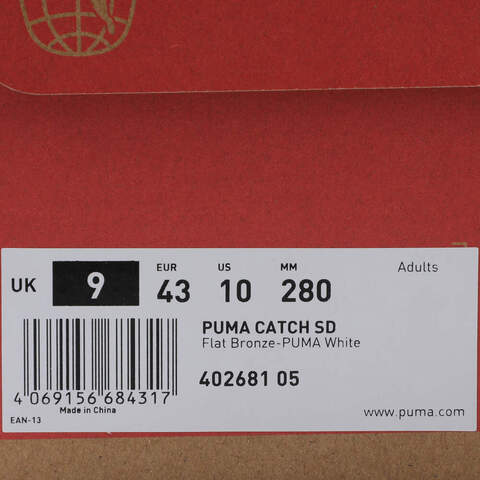 puma彪马2025中性中性-PUMA CATCH SD-棕色-彪马白Catch40268105
