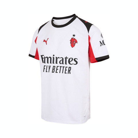 puma彪马2025男子男子-ACM Away Jersey Replica-彪马白-红色梭织无领短T77997102