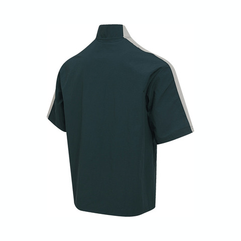 puma彪马2025男子男子-T7 Relaxed SS Half-Zip Top WV-森林绿梭织有领短T63452975