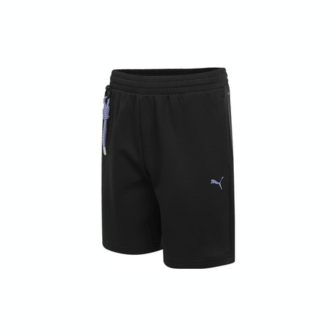 puma彪马2025男子男子-WARDROBE ESS HC Shorts DK-黑色针织短裤63387401