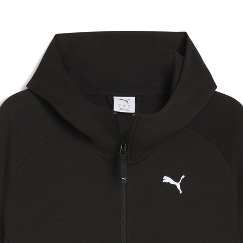 puma彪马2025男子男子-PUMATECH FZ Hoodie-黑色针织无帽外套69096201