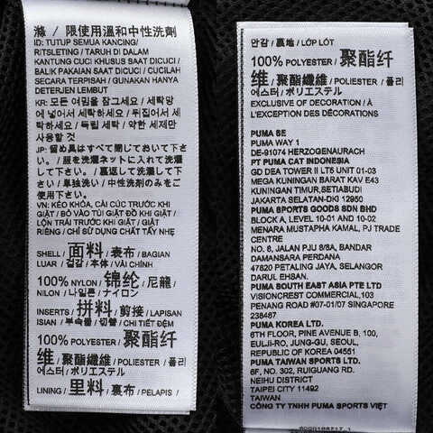 puma彪马2025男子男子-PRIME RETRO T7 WOVEN JKT-黑色梭织无帽外套63478201