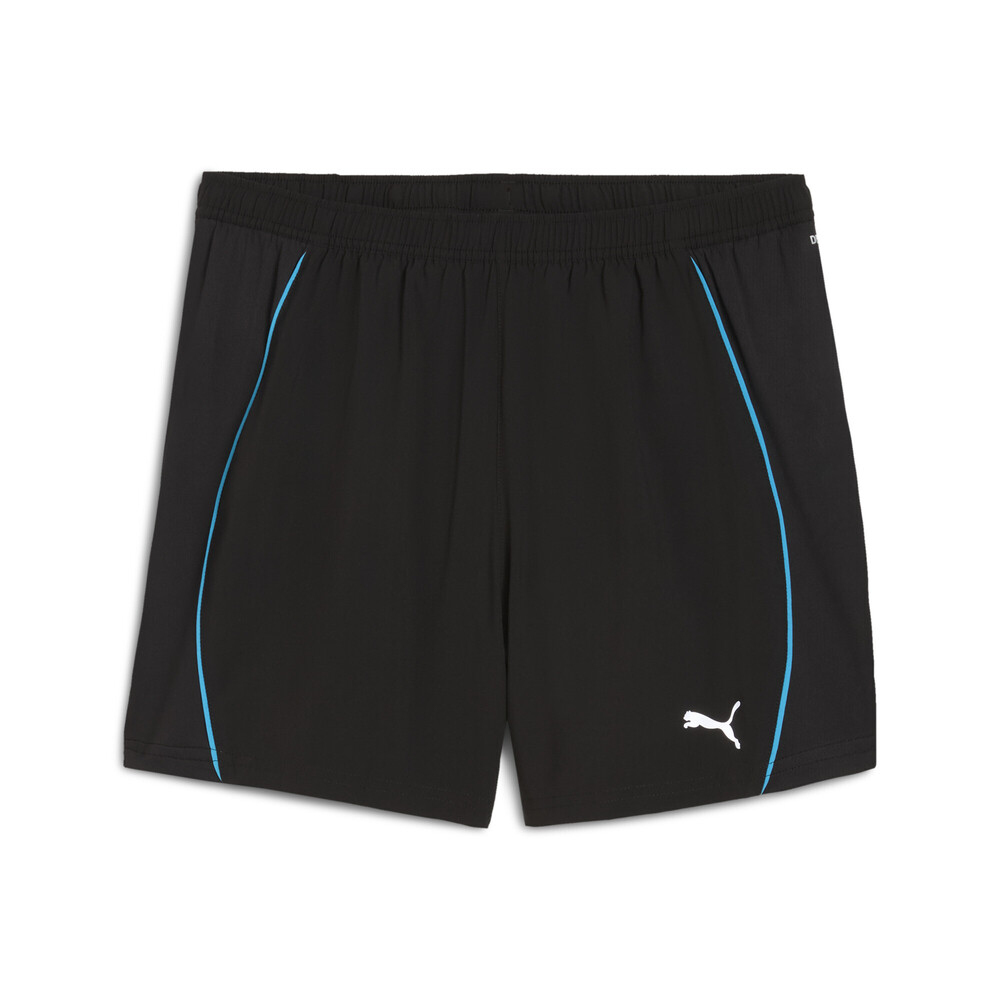 puma彪马2025男子男子-M RUN VELOCITY 5' SHORT-黑色-蓝色梭织短裤52725598