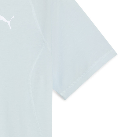 puma彪马2025男子男子-M RUN VELOCITY TEE (TRI-BLEND)-海洋玻璃色梭织无领短T52724199