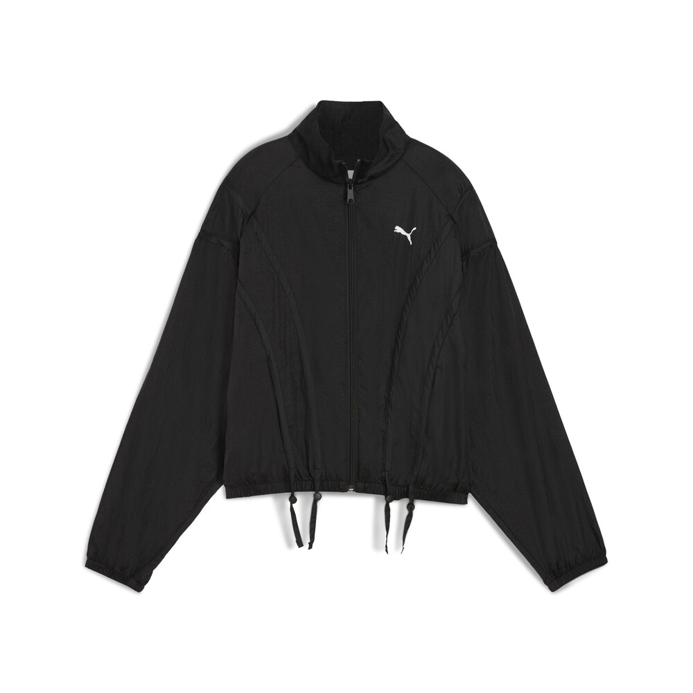 puma彪马2025女子女子-DARE TO Oversized Woven Jacket-黑色梭织无帽外套63397101