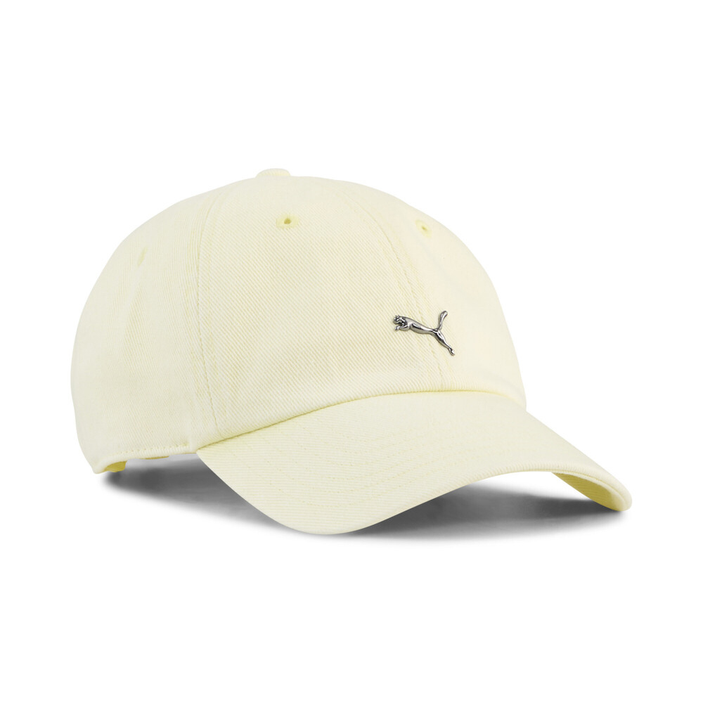 puma彪马2025中性中性-WARDROBE ESS METAL Dad Cap-黄金色弯沿帽02596806