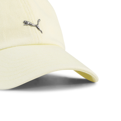 puma彪马2025中性中性-WARDROBE ESS METAL Dad Cap-黄金色弯沿帽02596806