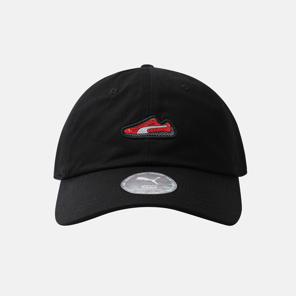 puma彪马2025中性中性-GRAPHIC PATCH AF BB Cap-黑色弯沿帽02698401