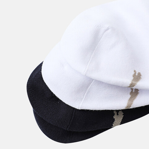 puma彪马2025中性中性-Puma U Short Sock 2P-白色-蓝色中袜94742801