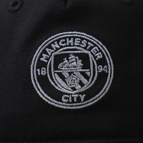 puma彪马2025中性中性-MCFC ESS Cap-黑色-银色弯沿帽02649602