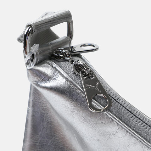 puma彪马2025女子女子-PUMA CAT Slouchy Hobo Bag-银色拎包挽包09237701