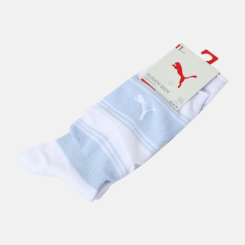 puma彪马2025女子女子-Puma W Slouch Sock 1P-白色中袜94742701