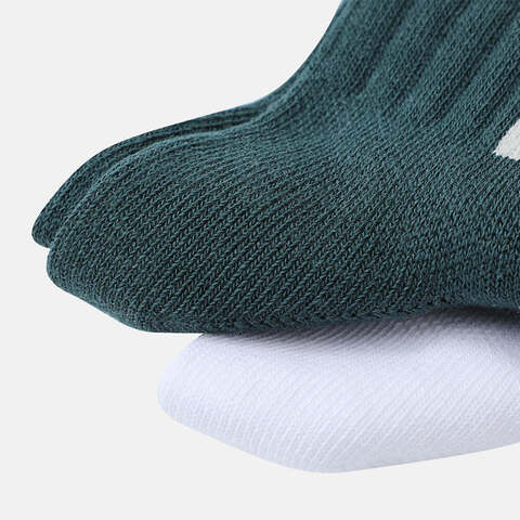 puma彪马2025中性中性-Puma U Short Sock 2P-绿色-白色中袜94742902