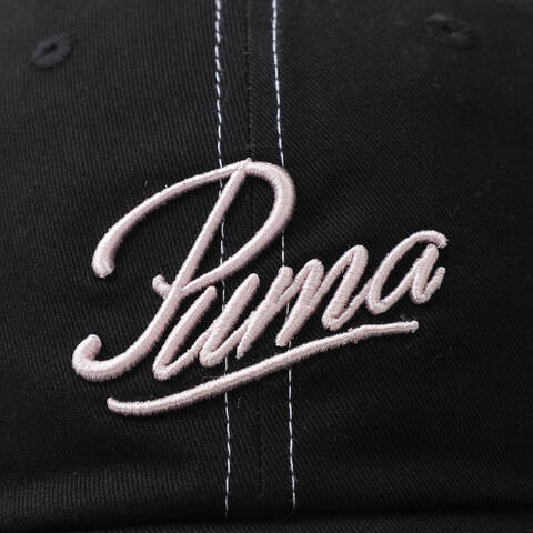 puma彪马2025中性中性-PUMA SCRIPT AF BB Cap-黑色-迷雾紫弯沿帽02698603
