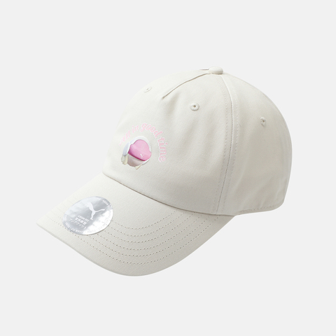 puma彪马2025中性中性-ALL IN GOOD TIME AF BB Cap-雪白色弯沿帽02698202