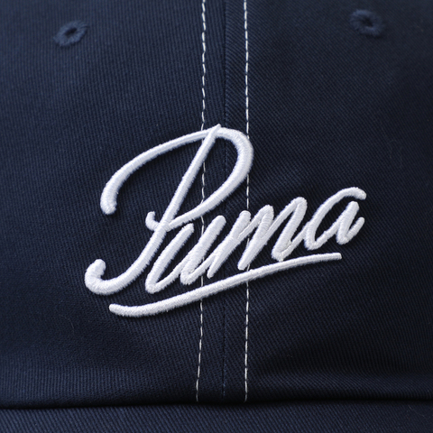 puma彪马2025中性中性-PUMA SCRIPT AF BB Cap-海军蓝弯沿帽02698601