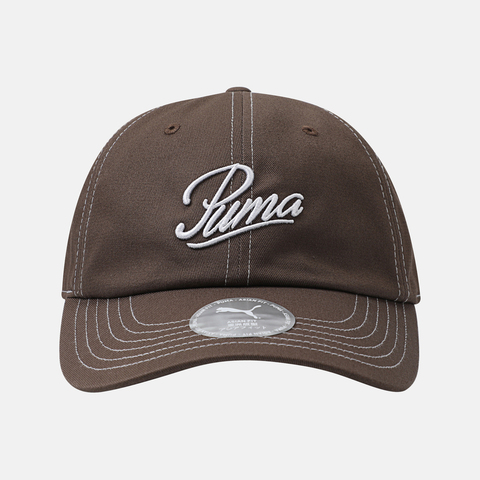 puma彪马2025中性中性-PUMA SCRIPT AF BB Cap-棕色弯沿帽02698602